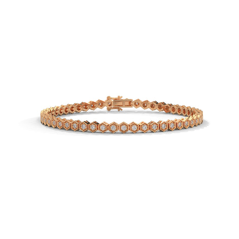 Honeycomb Sparkle Bracelet