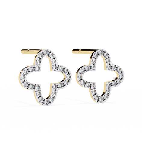 Luminous Petal Studs
