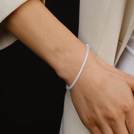 Stellar Line Tennis Bracelet