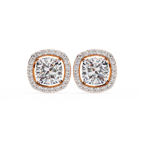 Luxe Cushion Glimmer studs