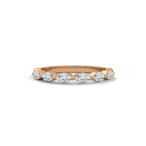 Horizon Marquise Eternity Band