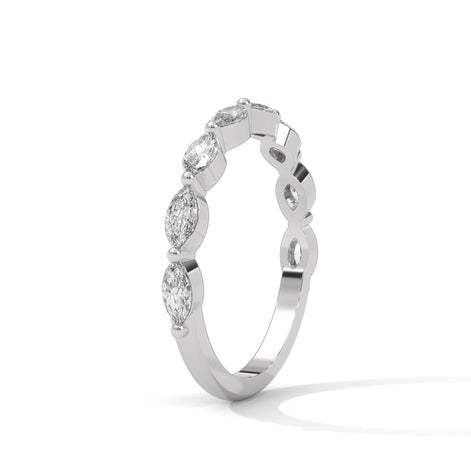 Horizon Marquise Eternity Band
