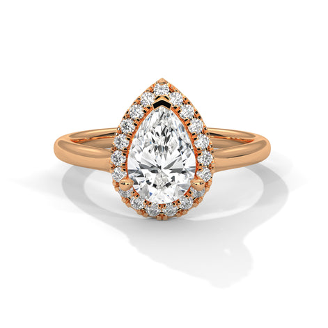 Modern Pear Dream Ring