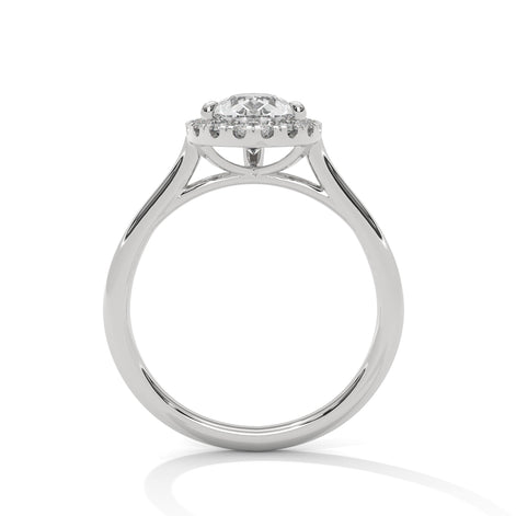 Modern Pear Dream Ring