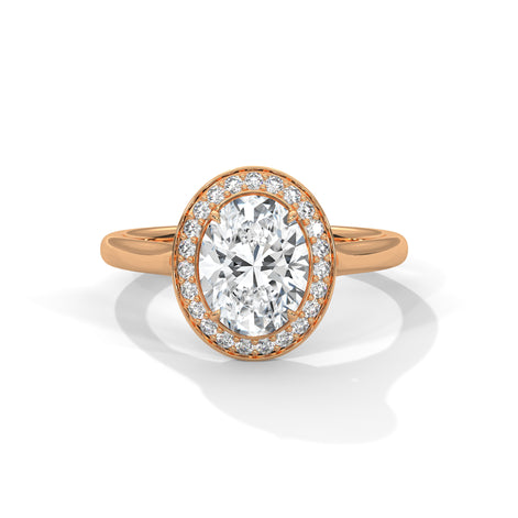 Timeless Oval Aura Ring