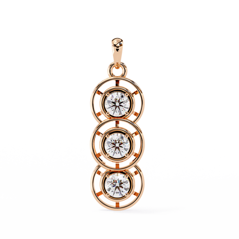 Trinity Halo Pendant