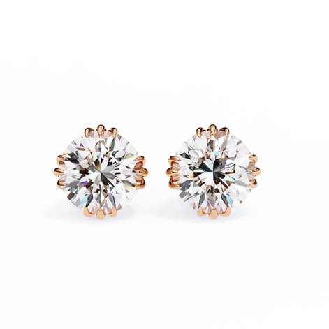 Floral Inspired claw Studs
