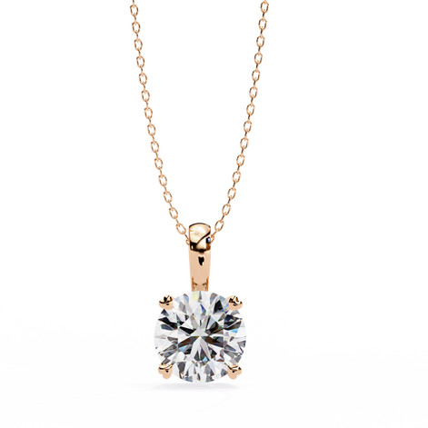 Timeless Brilliance Solitaire Pendant
