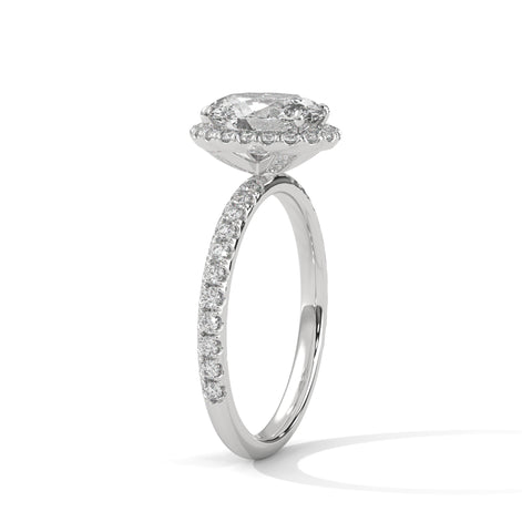 Empress Oval Spark Ring