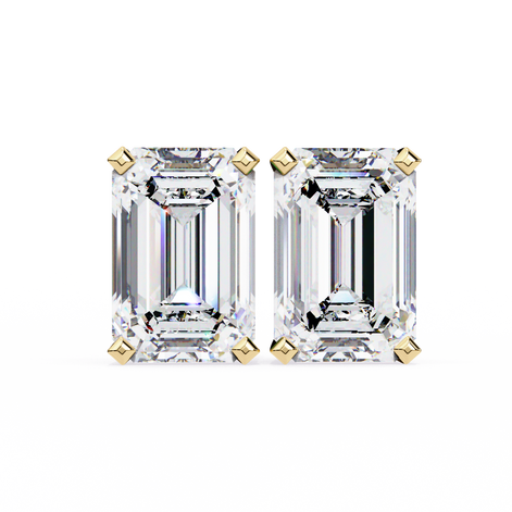 Heritage Spark Emerald Studs