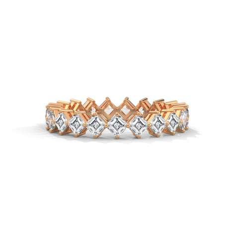 Infinity Asscher Grace Bands