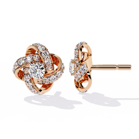 Elara Knot Studs