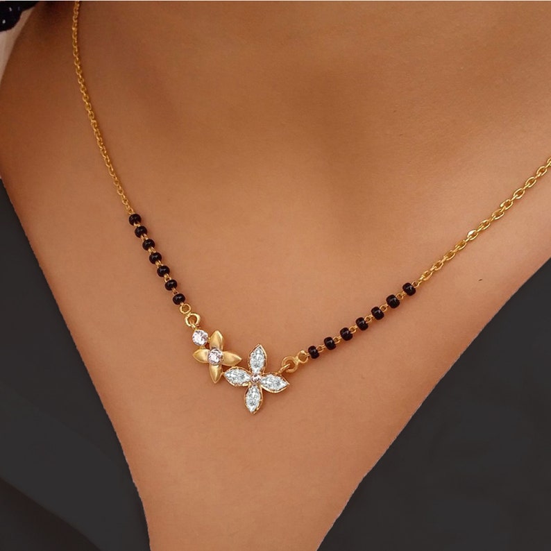 Flower May Mangalsutra