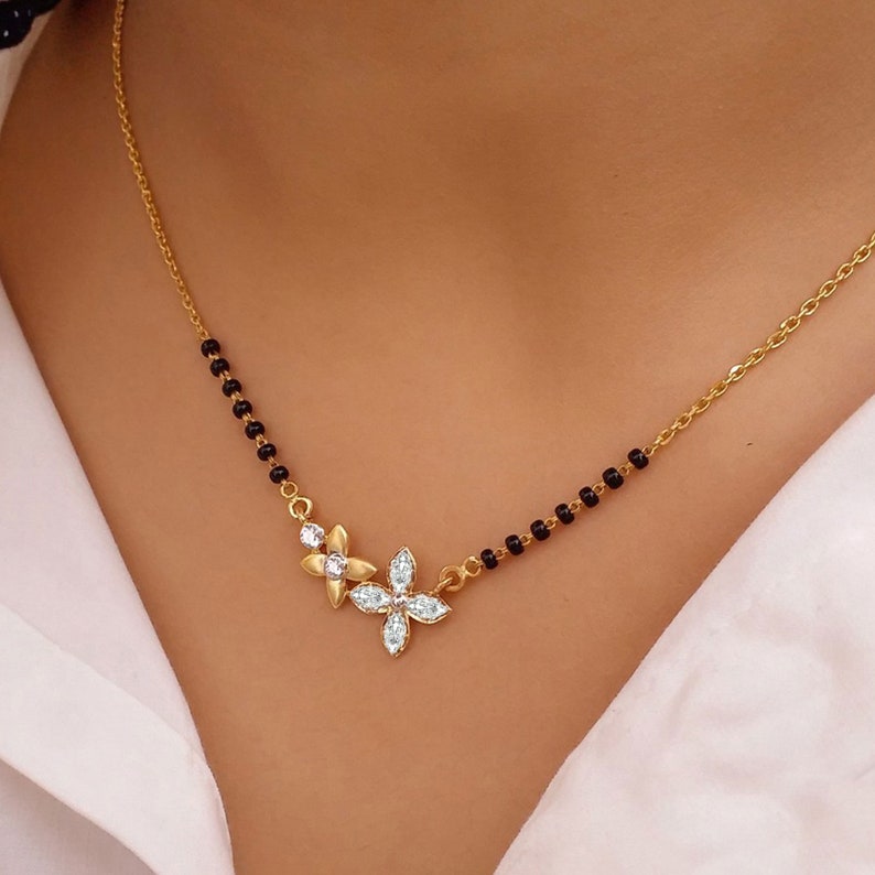 Flower May Mangalsutra