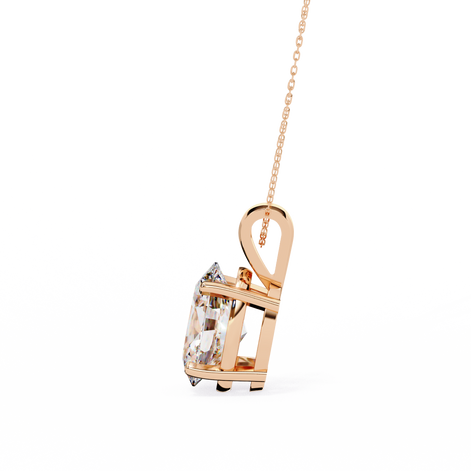 Timeless Brilliance Oval Solitaire Pendant