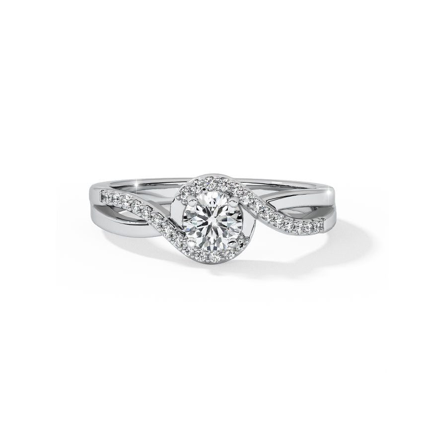 White Gold Engagement Ring