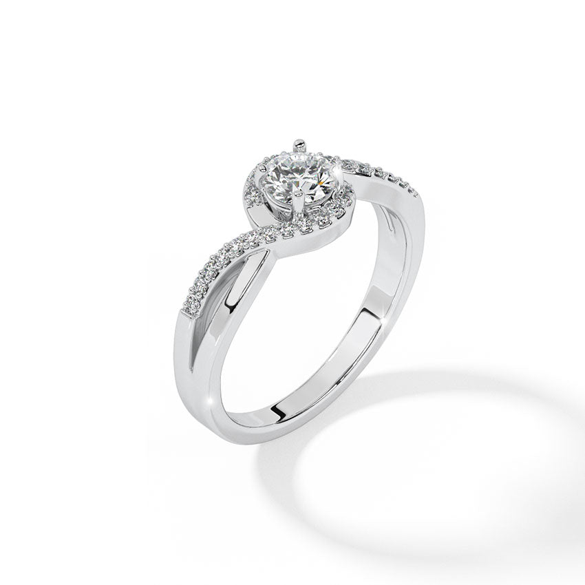 White Gold Engagement Ring