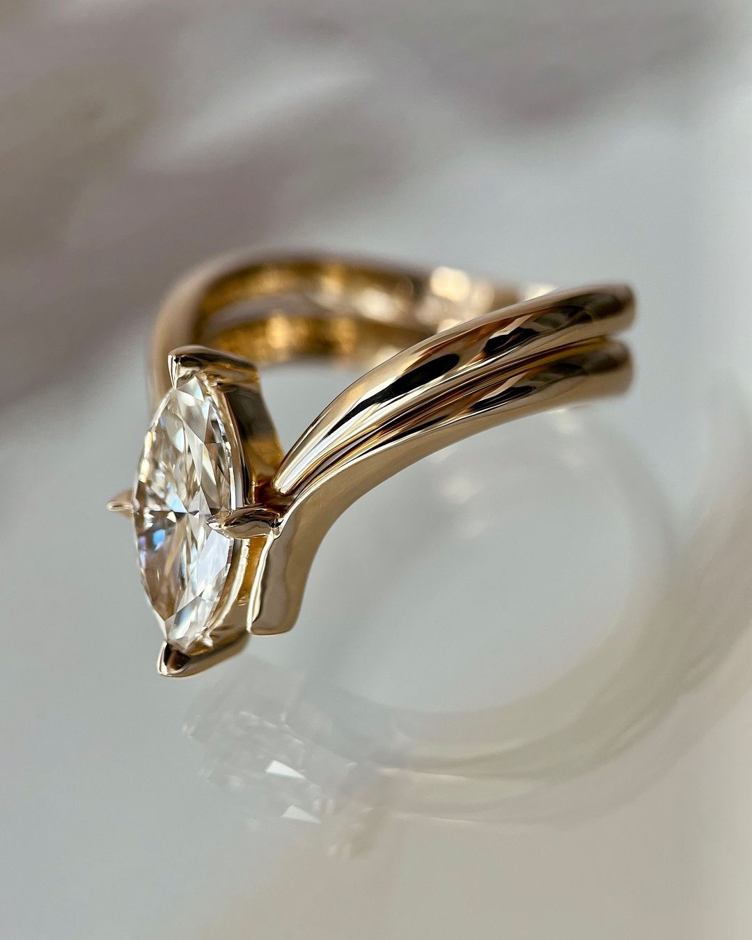 Marquise Mirage Ring