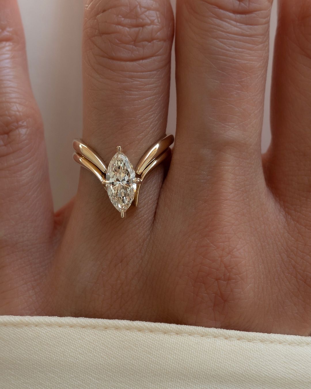 Marquise Mirage Ring